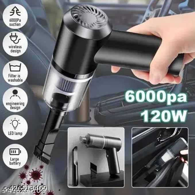 3-in-1 Mini Vacuum AS-228 – Powerful Cordless Handheld